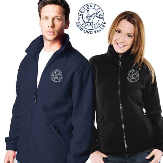 (image for) PC Embroidered Unisex Classic Full Zip Fleece (UC604)