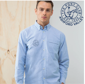 (image for) Delux Oxford Shirt, Mens Long Sleeve (HB510)
