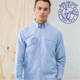 (image for) Delux Oxford Shirt, Mens Long Sleeve (HB510)