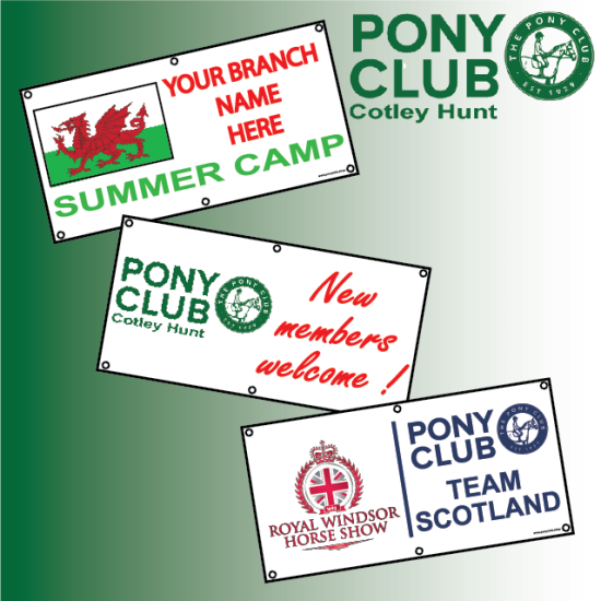 (image for) Pony Club Banners