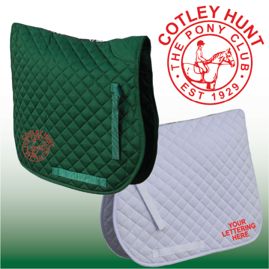 (image for) PC Embroidered Saddle Cloth (SC404)