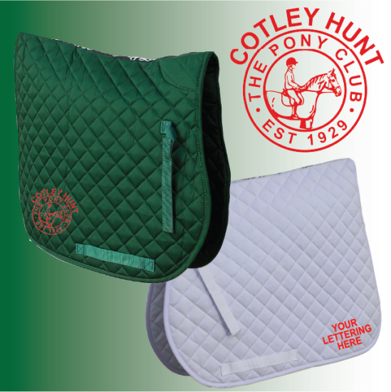 (image for) PC Embroidered Saddle Cloth (SC404)