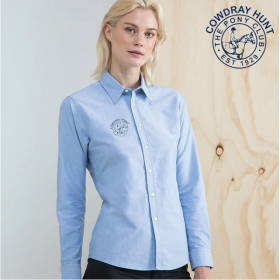 (image for) Delux Oxford Shirt, Ladies Long Sleeve (HB511)