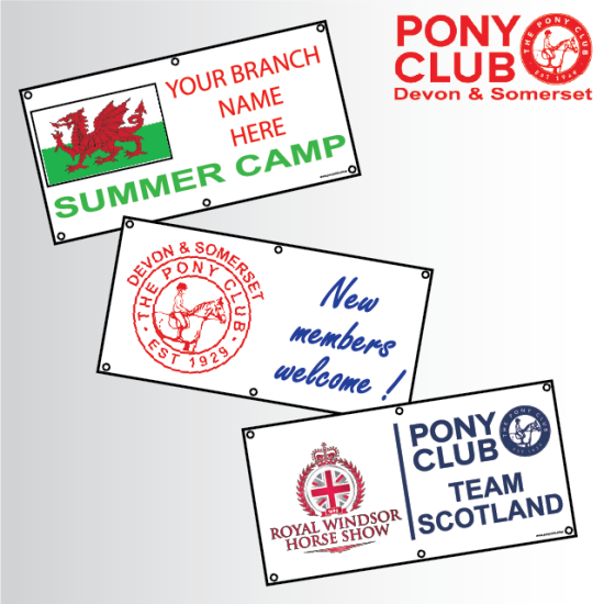 (image for) Pony Club Banners