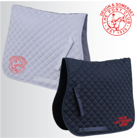 (image for) PC Embroidered Saddle Cloth (SC404)