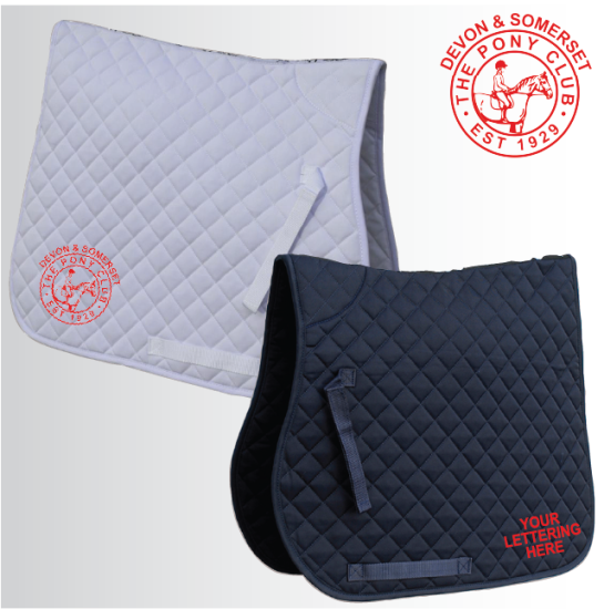 (image for) PC Embroidered Saddle Cloth (SC404)