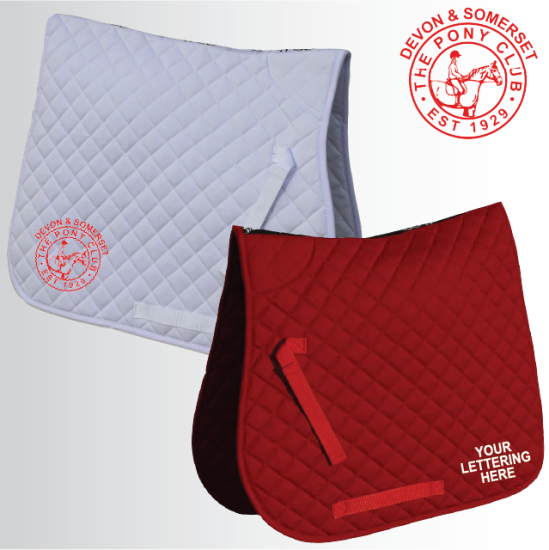 (image for) PC Embroidered Saddle Cloth (SC404)