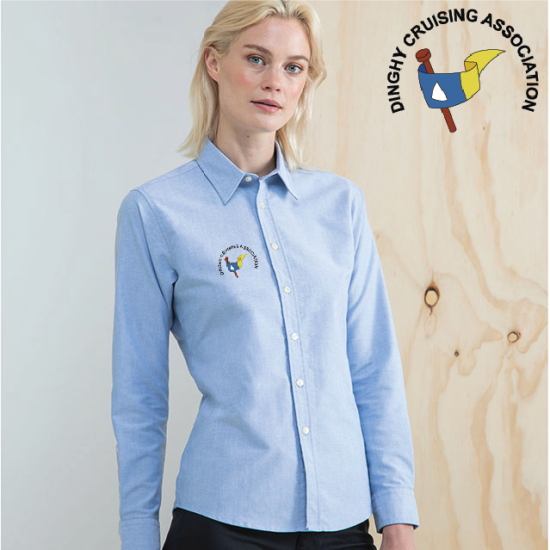 (image for) Delux Oxford Shirt, Ladies Long Sleeve (HB511)
