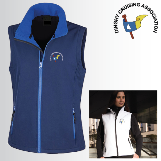 (image for) Ladies Softshell Gilet 2ply (R232F)