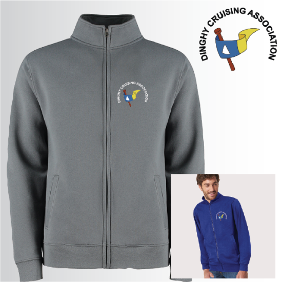 (image for) Unisex Full Zip Collared Sweat Shirt (UC512)