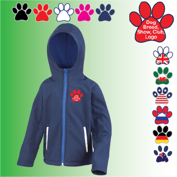 (image for) Child Hooded Softshell Jacket (R224J)