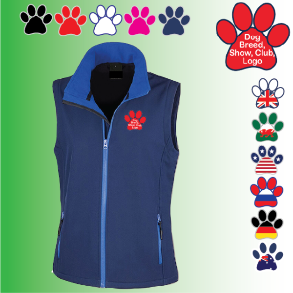 (image for) Ladies Softshell Gilet 2ply (R232F)