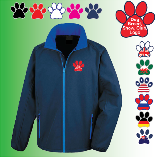 (image for) Mens Softshell Jacket 2ply (R231M)