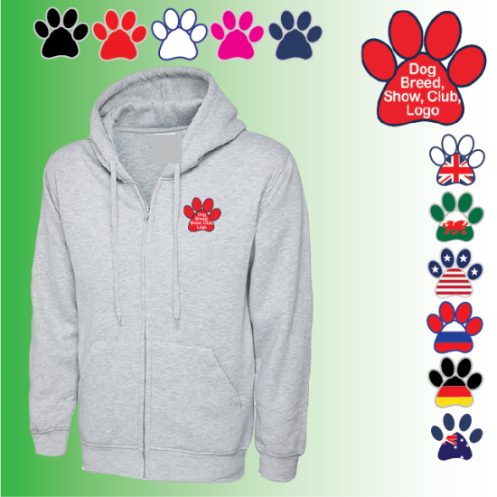 (image for) Unisex Full Zip Hoody (UC504)