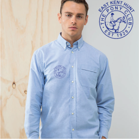 (image for) Delux Oxford Shirt, Mens Long Sleeve (HB510)