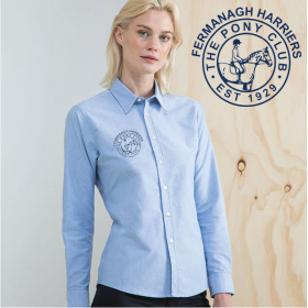 (image for) Delux Oxford Shirt, Ladies Long Sleeve (HB511)