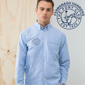 (image for) Delux Oxford Shirt, Mens Long Sleeve (HB510)