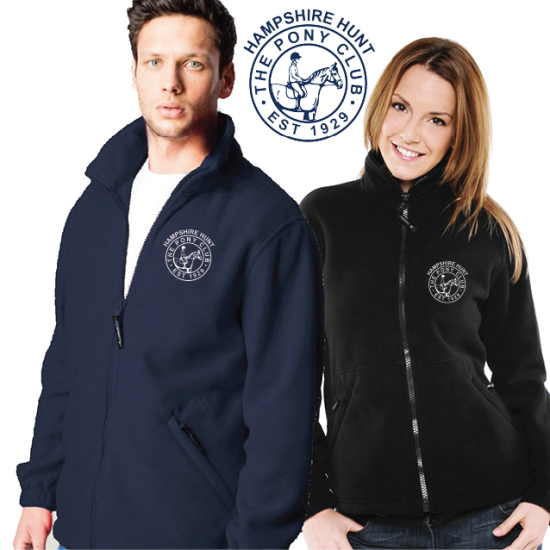 (image for) PC Embroidered Unisex Classic Full Zip Fleece (UC604)