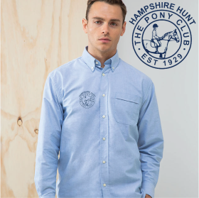 (image for) Delux Oxford Shirt, Mens Long Sleeve (HB510)