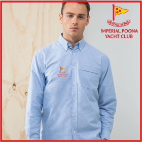 (image for) Delux Oxford Shirt, Mens Long Sleeve (HB510)