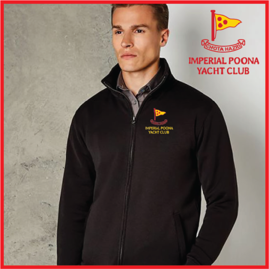 (image for) Unisex Full Zip Collared Sweat Shirt (UC512)