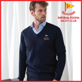 (image for) Mens 12 Gauge V-neck Jumper (HB720)