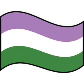 (image for) GQU001 - Gender Queer Embroidered Emblem