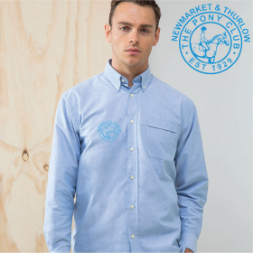 (image for) Delux Oxford Shirt, Mens Long Sleeve (HB510)