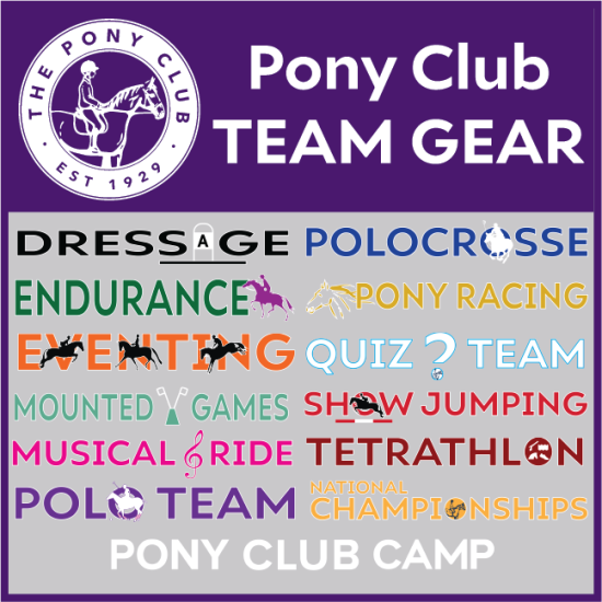 (image for) Pony Club Team Gear