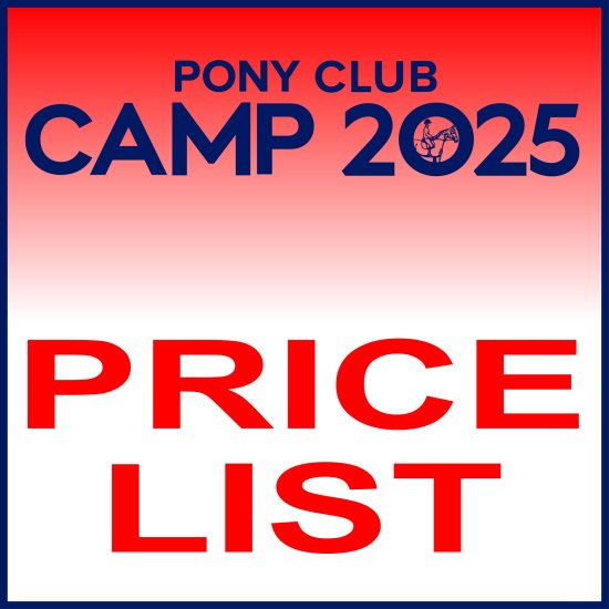 (image for) PC Camp 2025 Price List