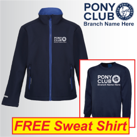 (image for) PC 2ply Child Softshell Jacket with FREE Sweat Shirt (RG330)