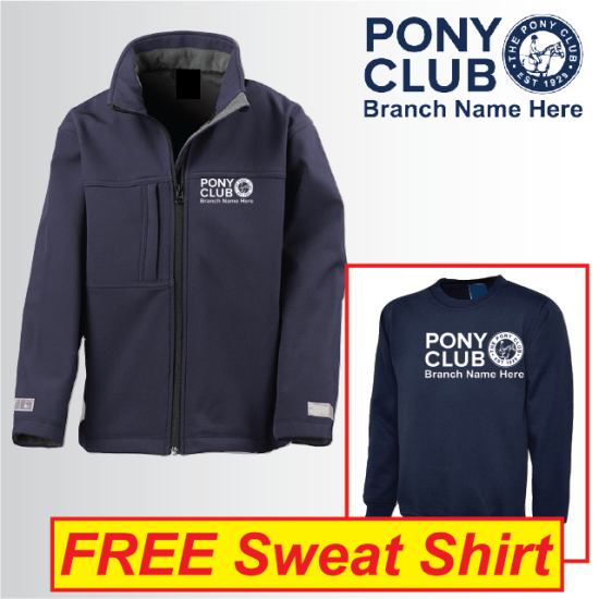 (image for) PC Child 3ply Softshell Jacket with FREE Sweat Shirt (R121J)