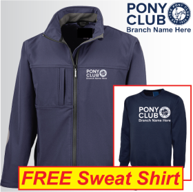 (image for) PC Mens 3ply Softshell Jacket with FREE Sweat Shirt (R121A)
