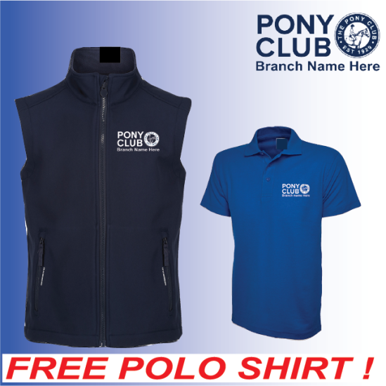 (image for) PC 2ply Child Softshell Gilet with FREE Polo Shirt. (RG331)