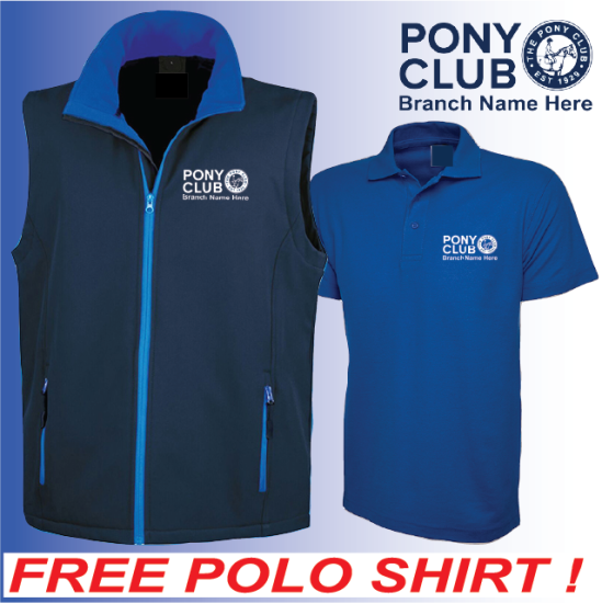 (image for) PC 2ply Mens Softshell Gilet with FREE Polo Shirt. (R232M)