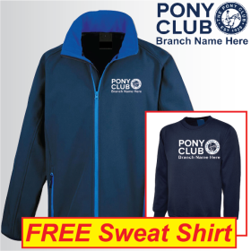 (image for) PC 2ply Mens Softshell Jacket with FREE Sweat Shirt (R231M)