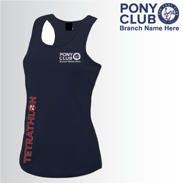 (image for) PC Ladies Tetrathlon Cool Plus Running Vest (JC015)
