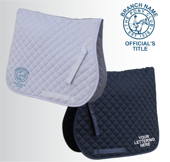 (image for) PC Embroidered Saddle Cloth (SC404)