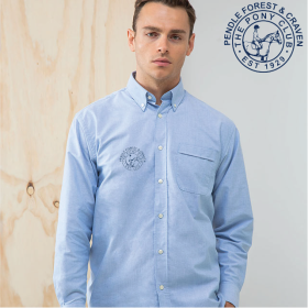 (image for) Delux Oxford Shirt, Mens Long Sleeve (HB510)