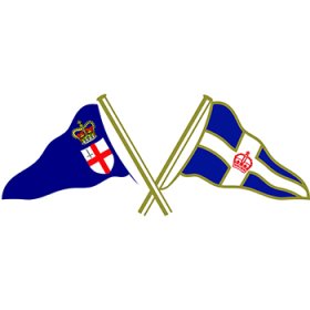 (image for) RLYC-RTYC Crossed Burgees