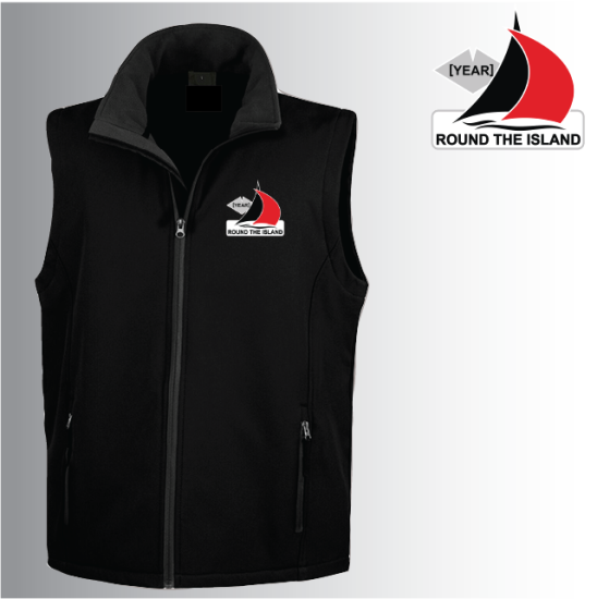 (image for) Mens Softshell Gilet 2ply (R232M)