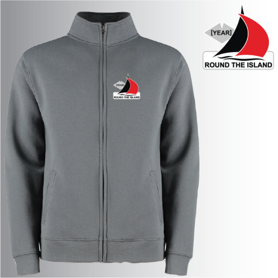 (image for) Unisex Full Zip Collared Sweat Shirt (UC512)