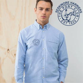 (image for) Delux Oxford Shirt, Mens Long Sleeve (HB510)