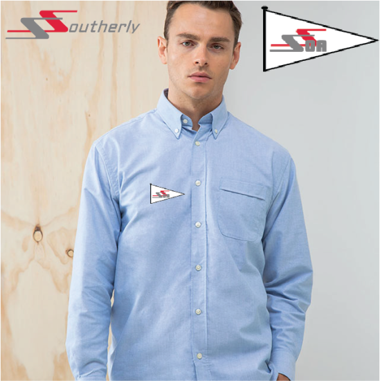 (image for) Delux Oxford Shirt, Mens Long Sleeve (HB510)