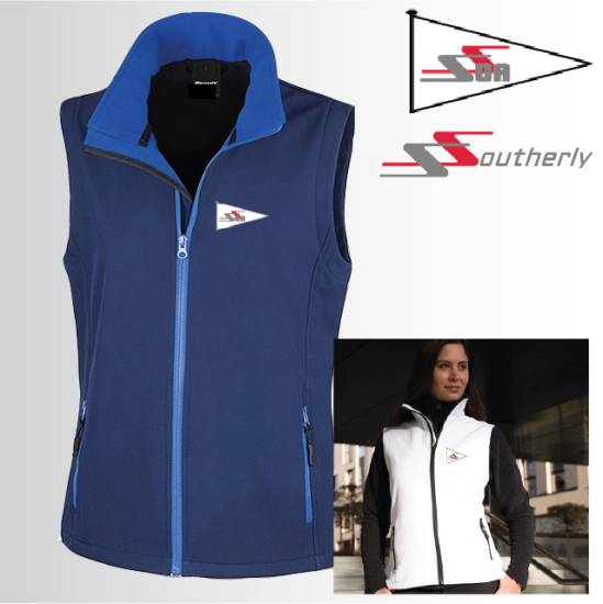 (image for) Ladies Softshell Gilet 2ply (R232F)