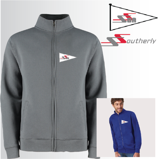 (image for) Unisex Full Zip Collared Sweat Shirt (UC512)