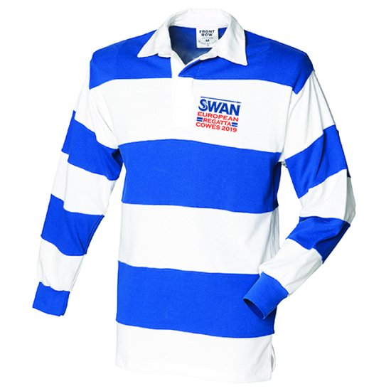 (image for) Swan Europeans Striped Rugby Shirt - FR08M