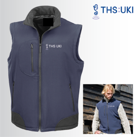 (image for) Unisex 3ply Softshell Gilet (R123A)