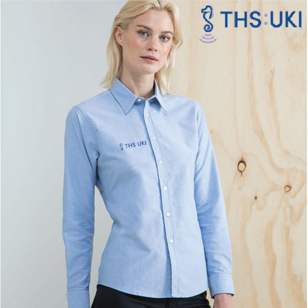 (image for) Delux Oxford Shirt, Ladies Long Sleeve (HB511)
