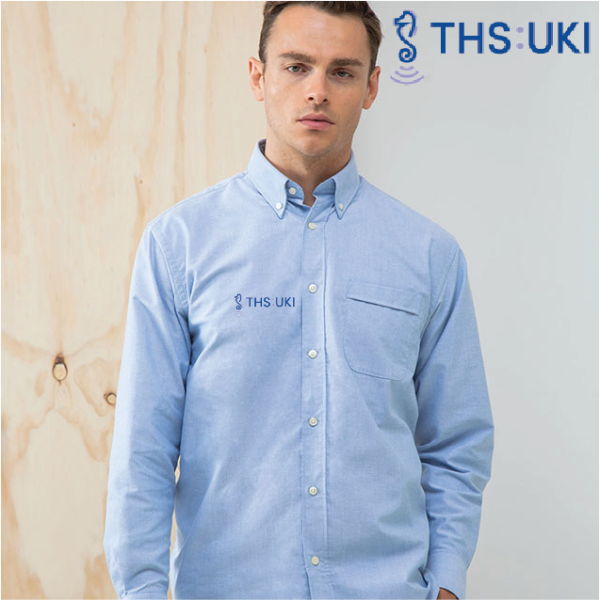 (image for) Delux Oxford Shirt, Mens Long Sleeve (HB510)